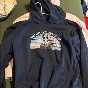Navy Florence Nightingale Hoodie